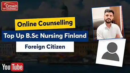 Top Up B.Sc Nursing Finland | Nursing Career in Finland | Crown Immigration